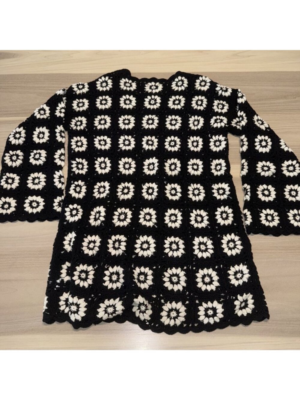 Show Me Your Mumu Mamacita Black White Coverup Mini Dress Women's X-Small XS - Picture 6 of 6